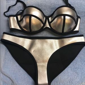Rare Silver Triangl NWOT bikini